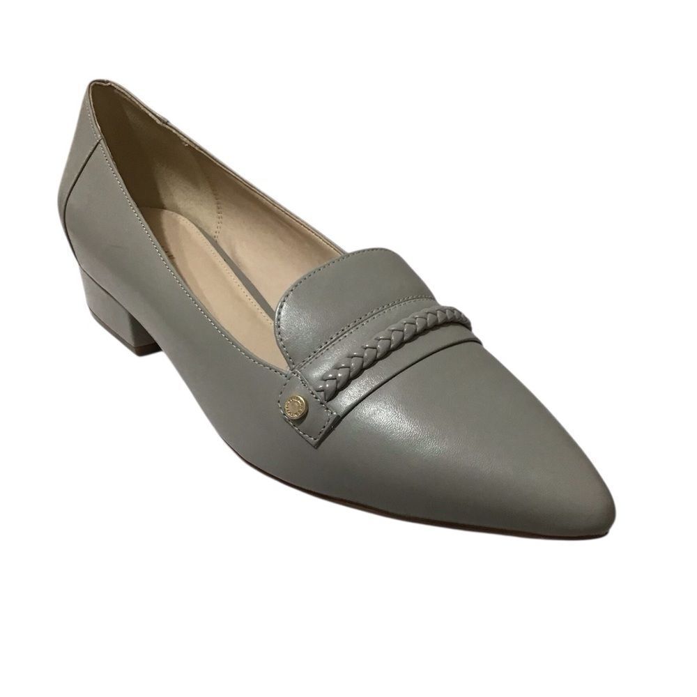 Cole Haan Gray Pointed Toe Loafers Size 10